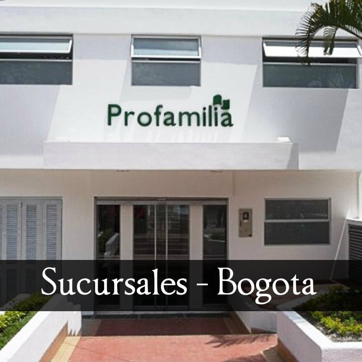 Profamilia en Bogotá Sucursales