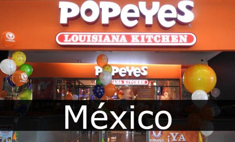 Popeyes en México Sucursales