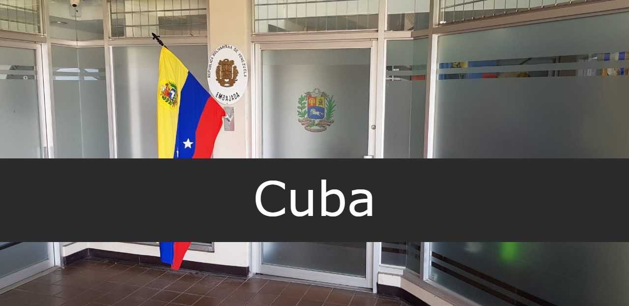 Embajada De Venezuela En Cuba Sucursales