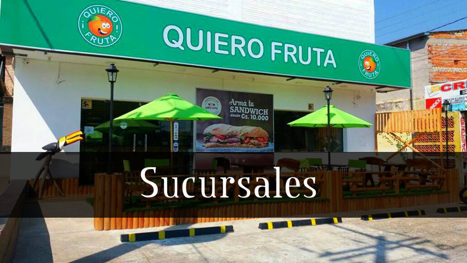 quiero fruta sucursales