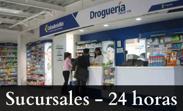 Farmacias 24 horas en Cali