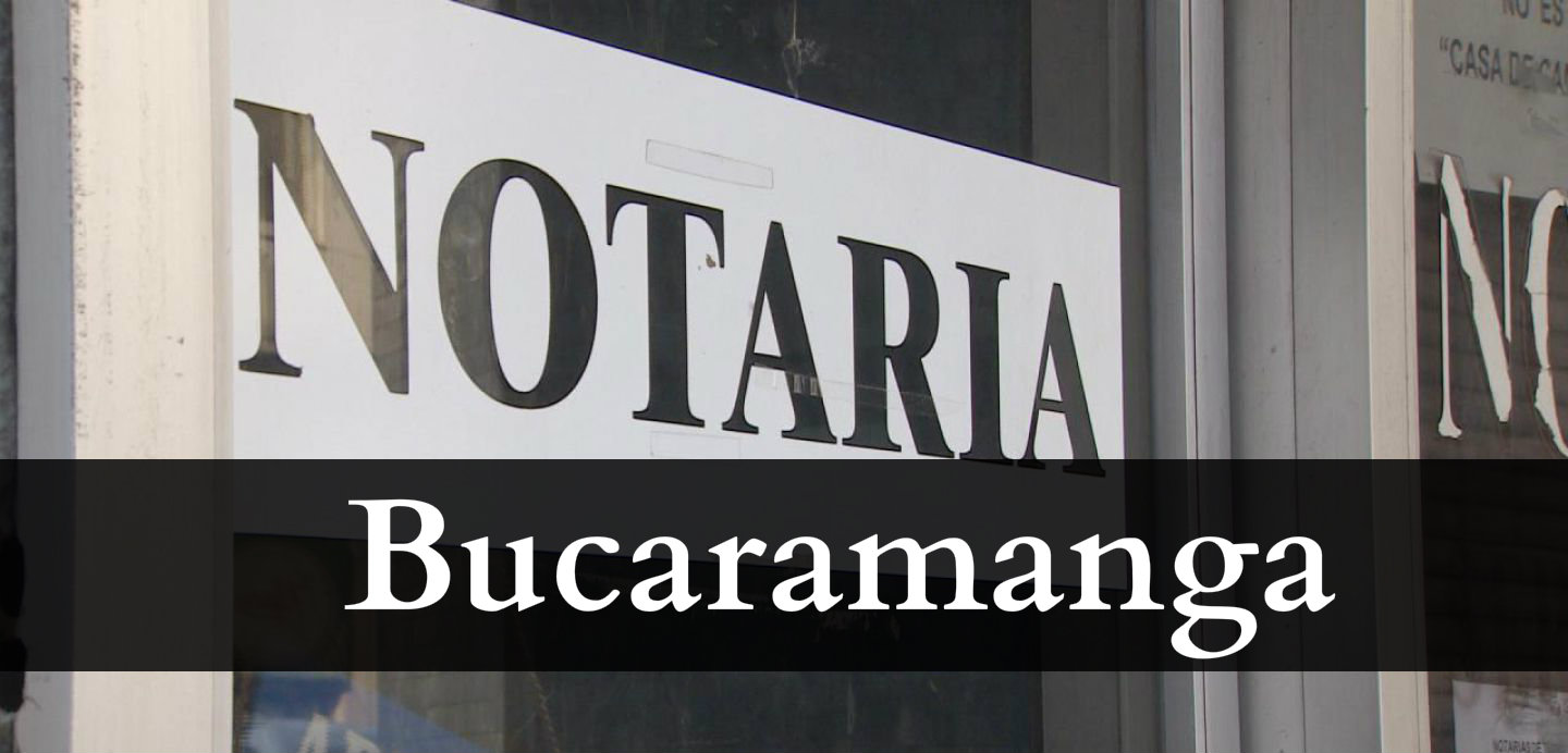 Notarias Bucaramanga