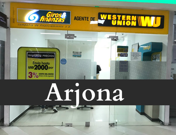 Western Union en Arjona (Bolívar)