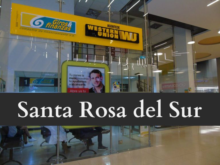 Western Union en Santa Rosa del Sur (Bolívar) Sucursales