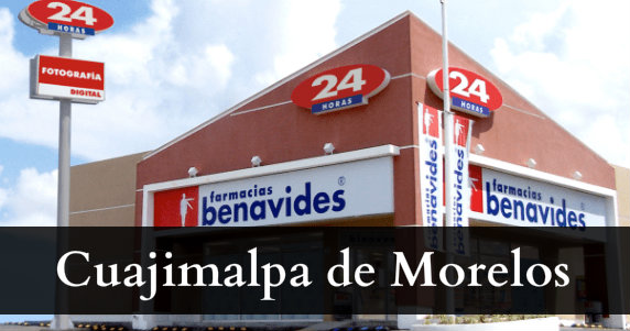 Farmacias benavides Cuajimalpa de Morelos