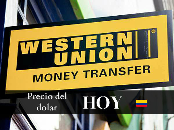 Western union precio dolar colombia