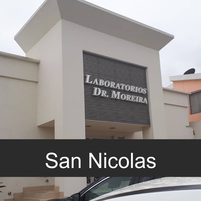 Laboratorios Moreira en San Nicolas - Sucursales