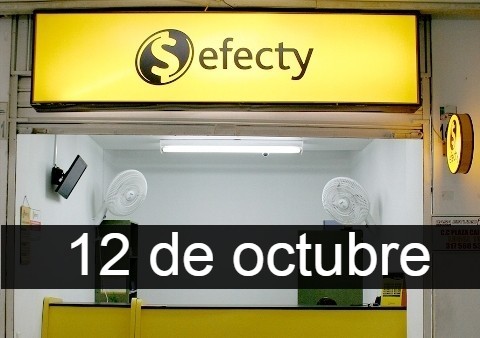efecty 12 de octubre
