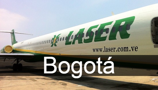 Laser airlines Bogotá