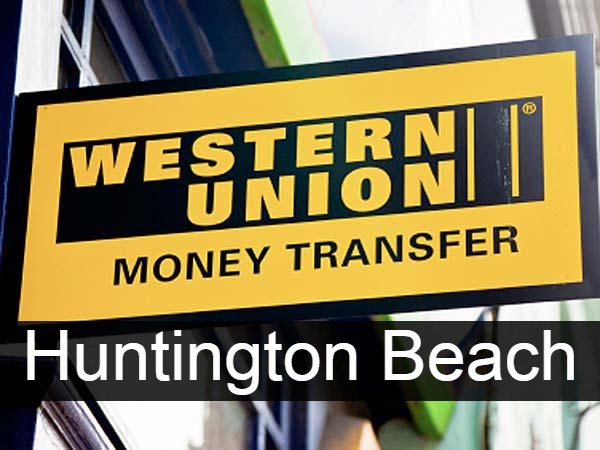 Western union Huntington Beach