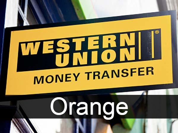 Western union Orange