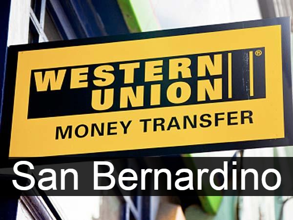 Western union San Bernardino