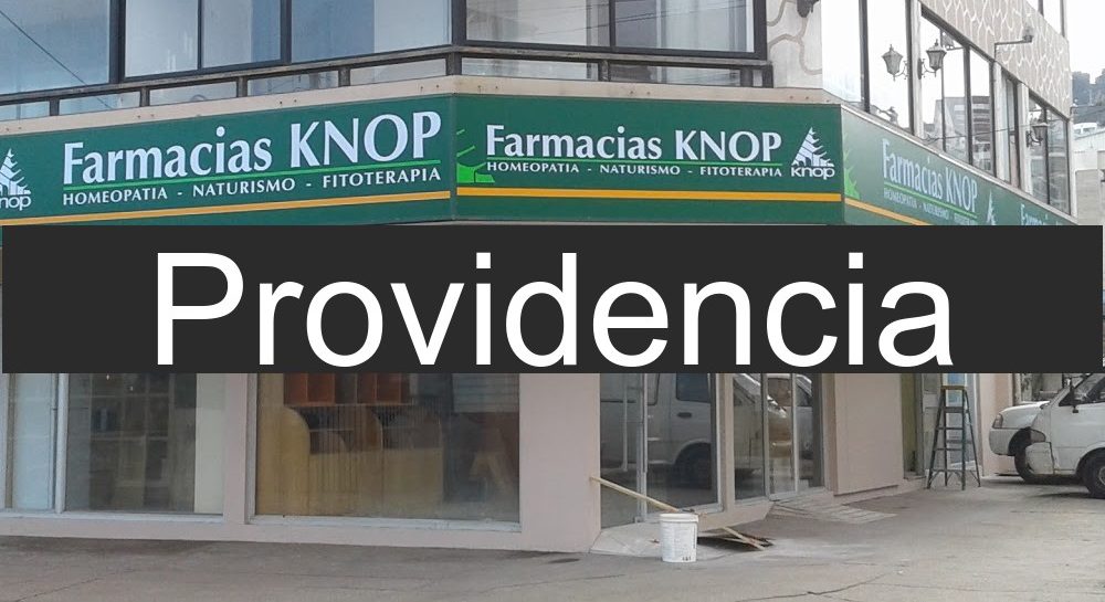 Farmacias Knop en Providencia