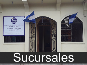 Instituto Nicaragüense De Energia En Nicaragua - Sucursales