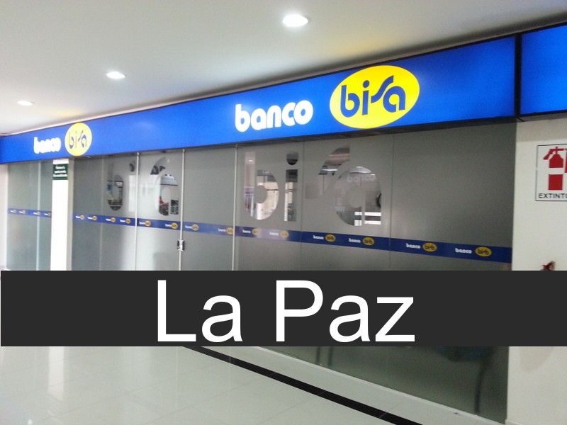 banco bisa en La Paz
