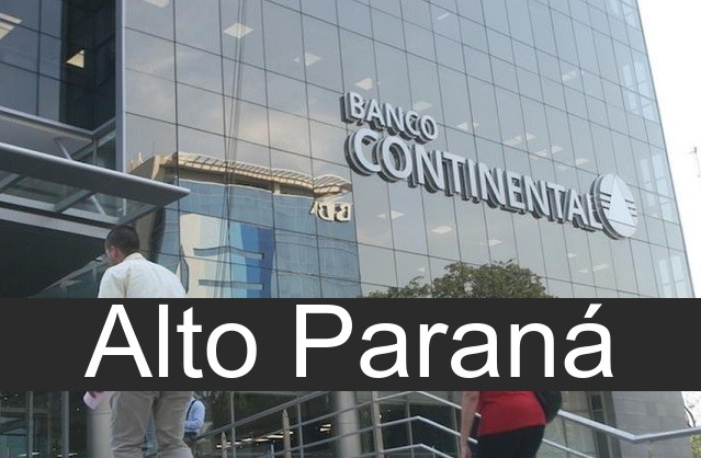 banco continental en Alto Paraná