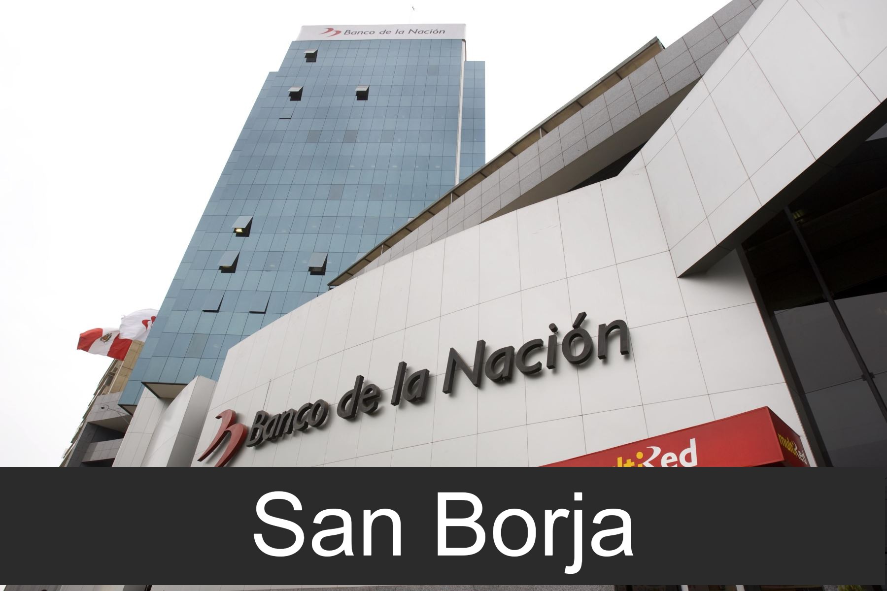 banco de la nacion en San Borja