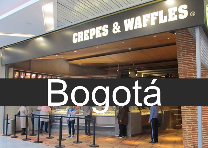 Crepes y Waffles en Bogotá Sucursales