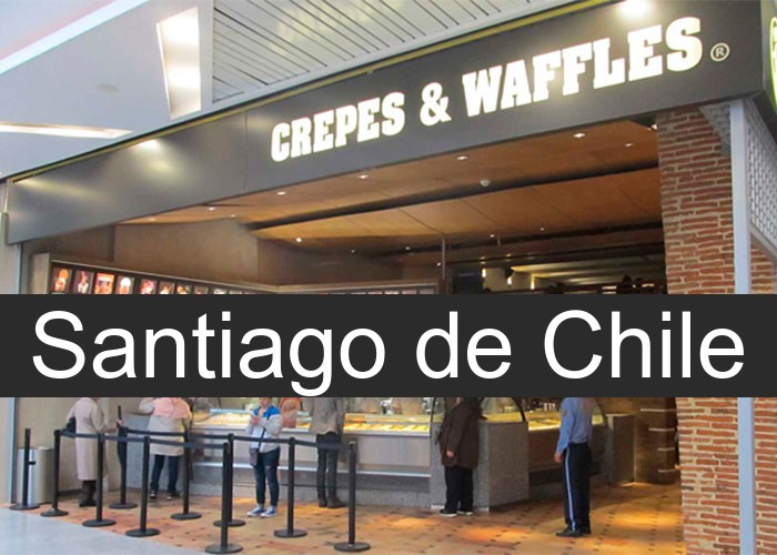 Crepes y Waffles en Santiago de Chile Sucursales