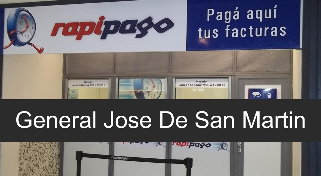 rapipago en General Jose De San Martin