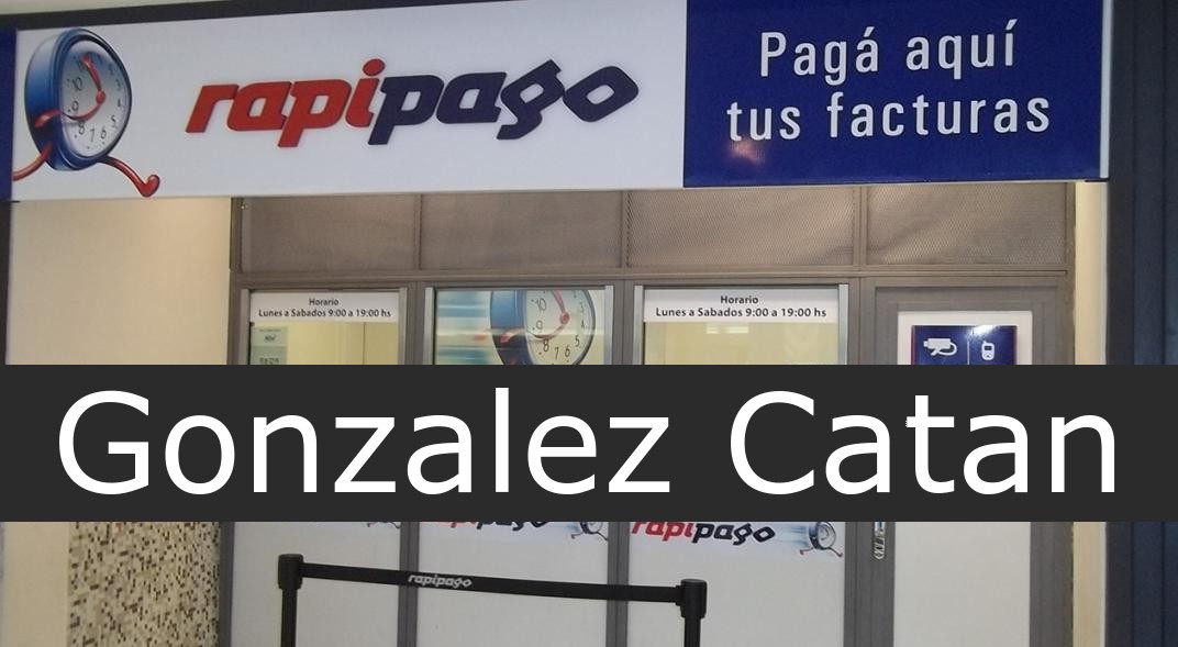 rapipago en Gonzalez Catan