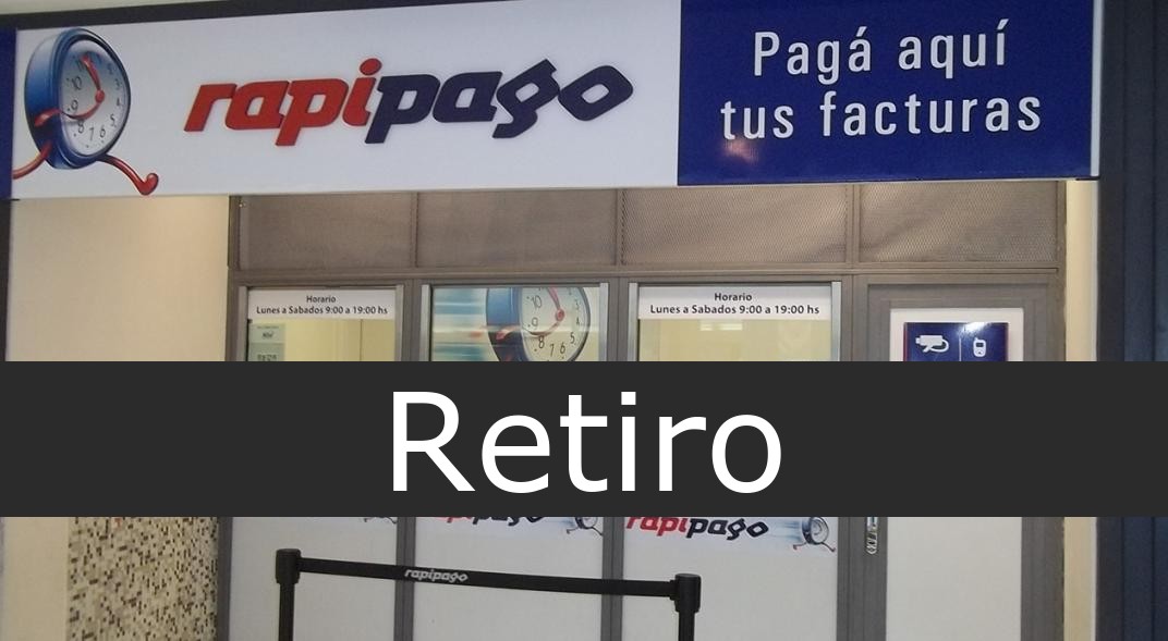 rapipago en Retiro