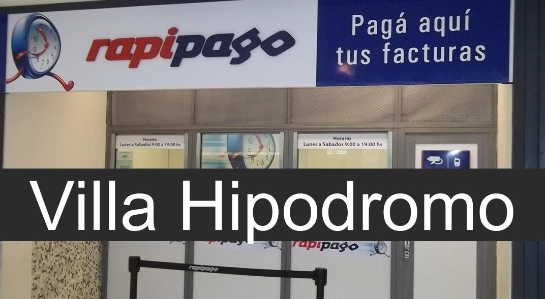 rapipago en Villa Hipodromo