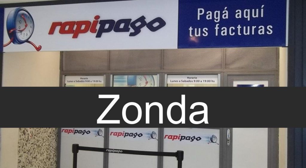 rapipago en Zonda