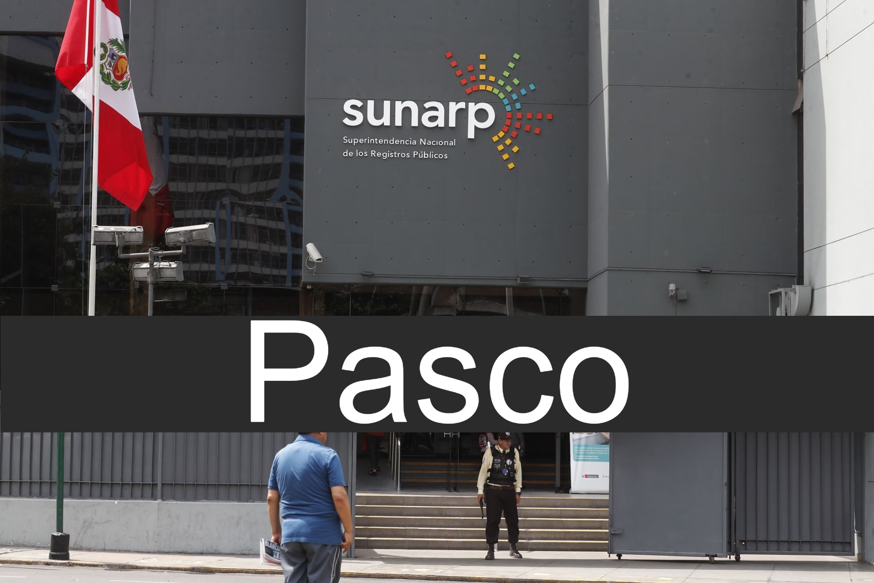 sunarp en Pasco