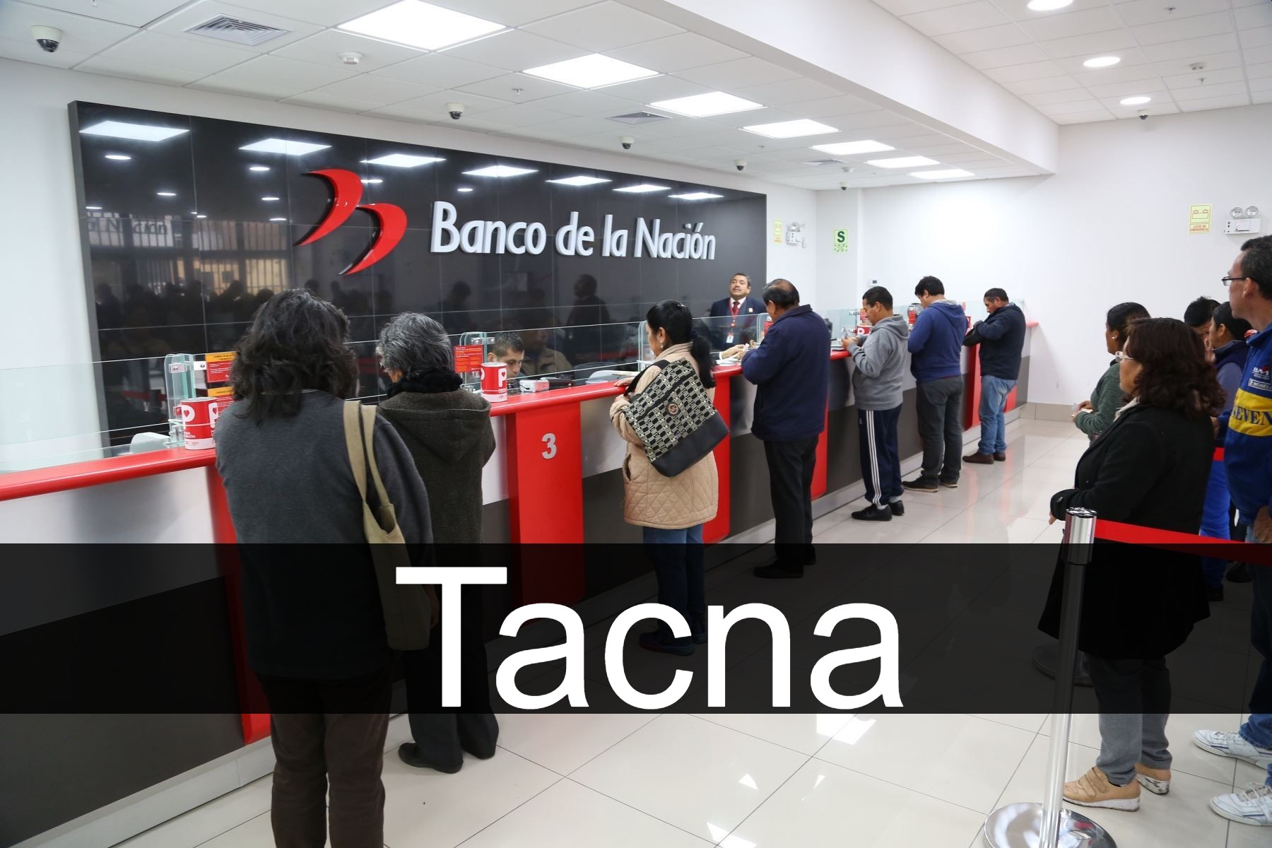 banco de la nación en Tacna