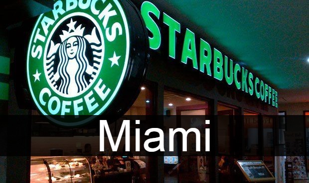Starbucks en Miami