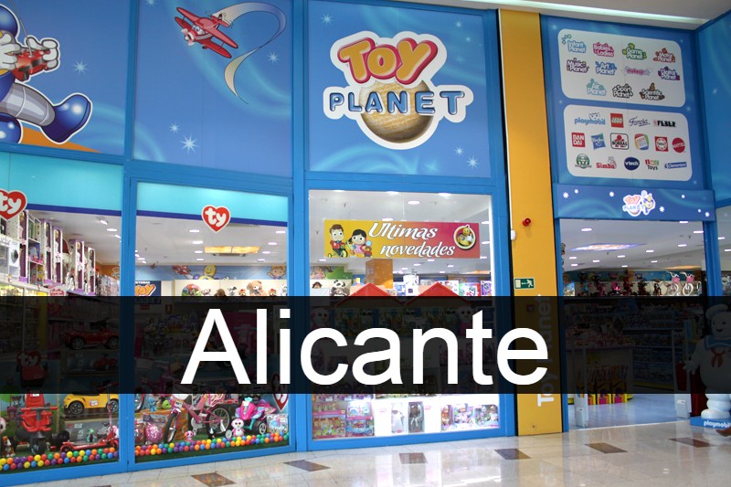 manual Hacia arriba sobresalir Toy Planet en Alicante - Sucursales