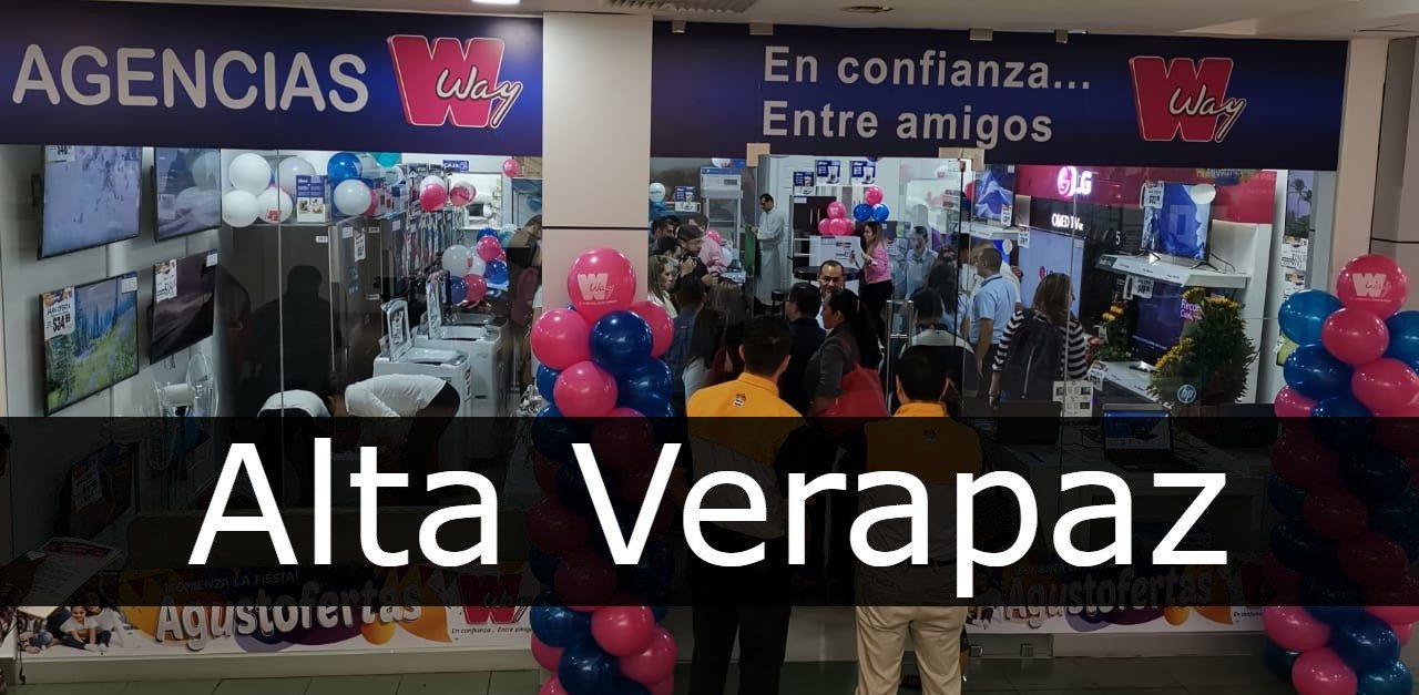 agencias way Alta Verapaz