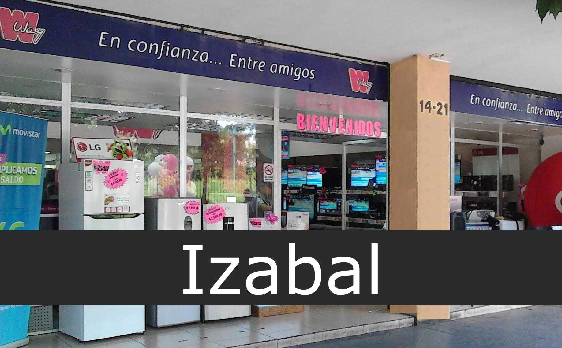 agencias way en Izabal