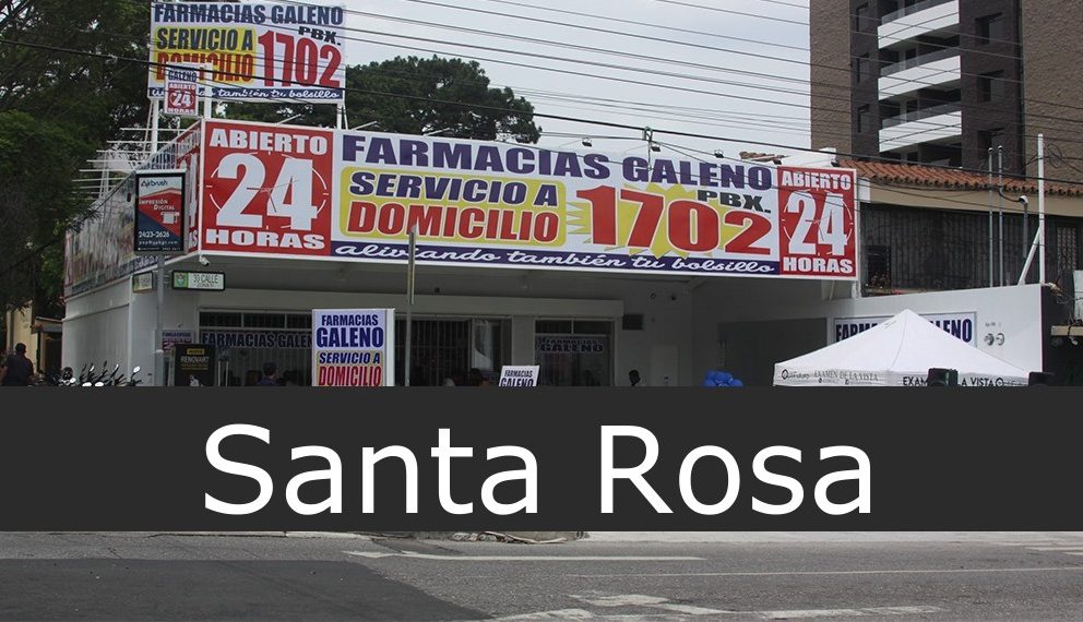 farmacias galeno Santa Rosa