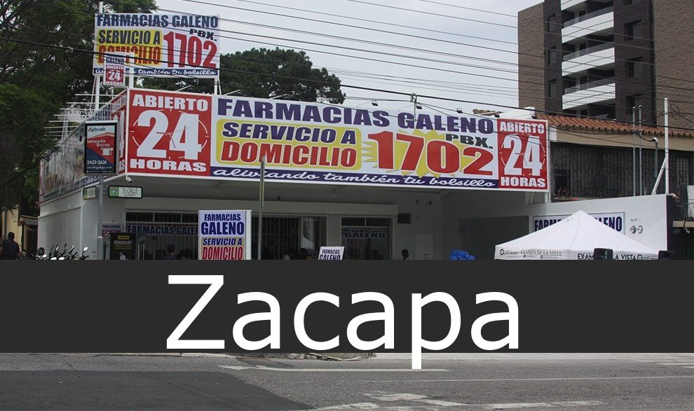 farmacias galeno Zacapa