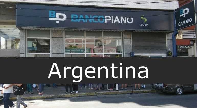 Banco Piano en Argentina Sucursales
