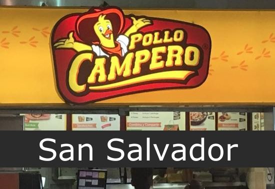 Pollo Campero en San Salvador - Sucursales