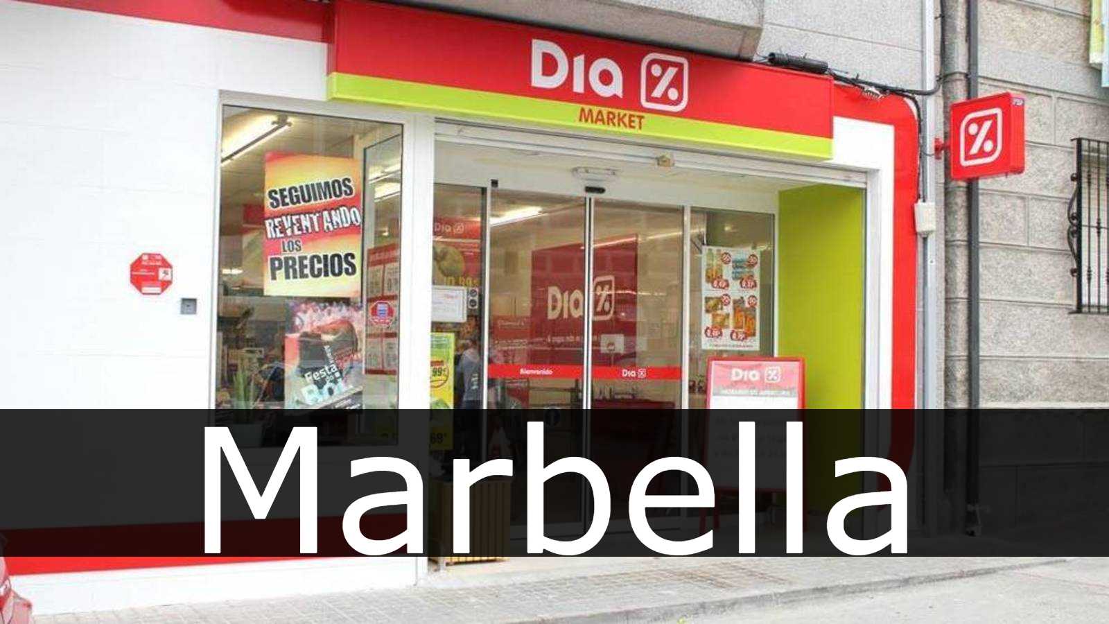 tiendas dia Marbella