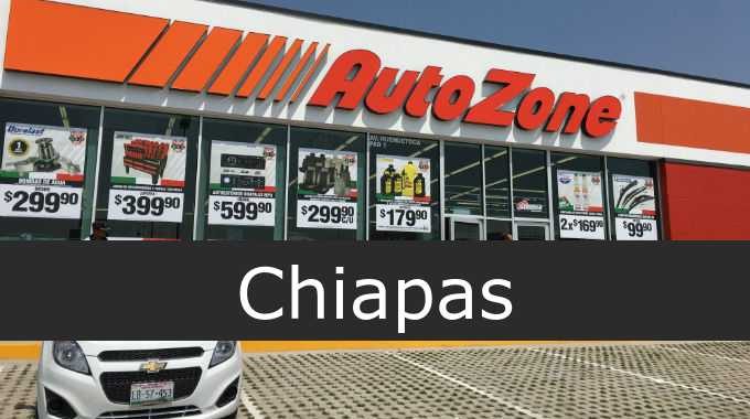 Autozone en Chiapas - Sucursales