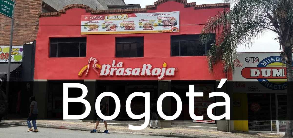 la brasa roja Bogotá