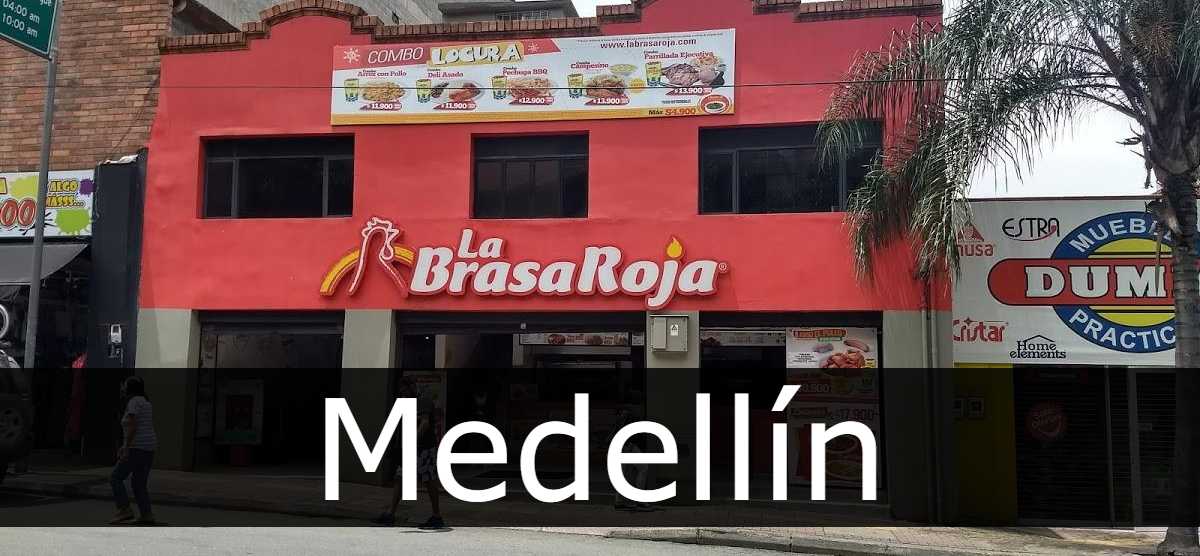 la brasa roja Medellín