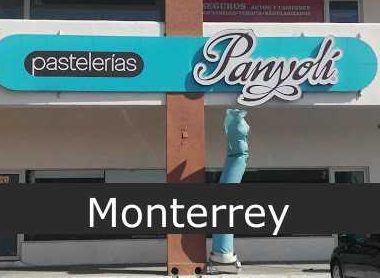 Pastelerías Panyolí en Monterrey - Sucursales