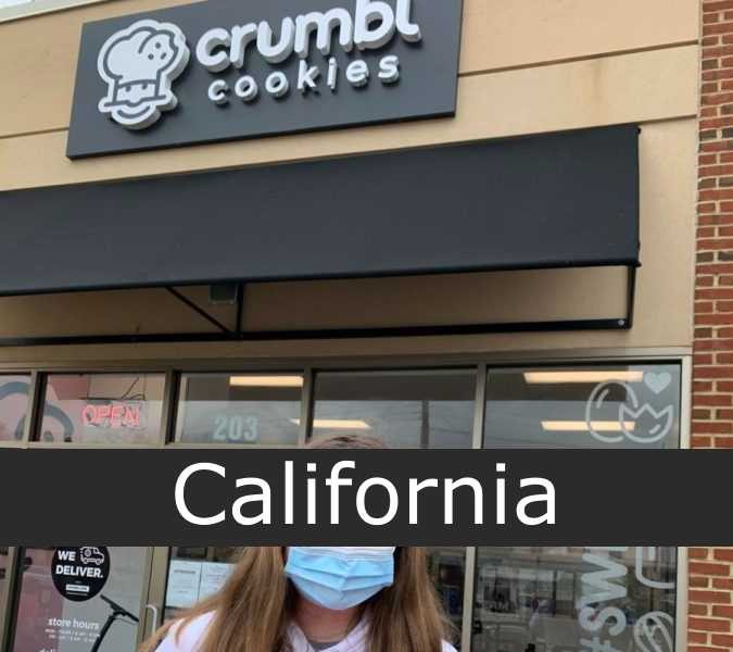 crumbl cookies California