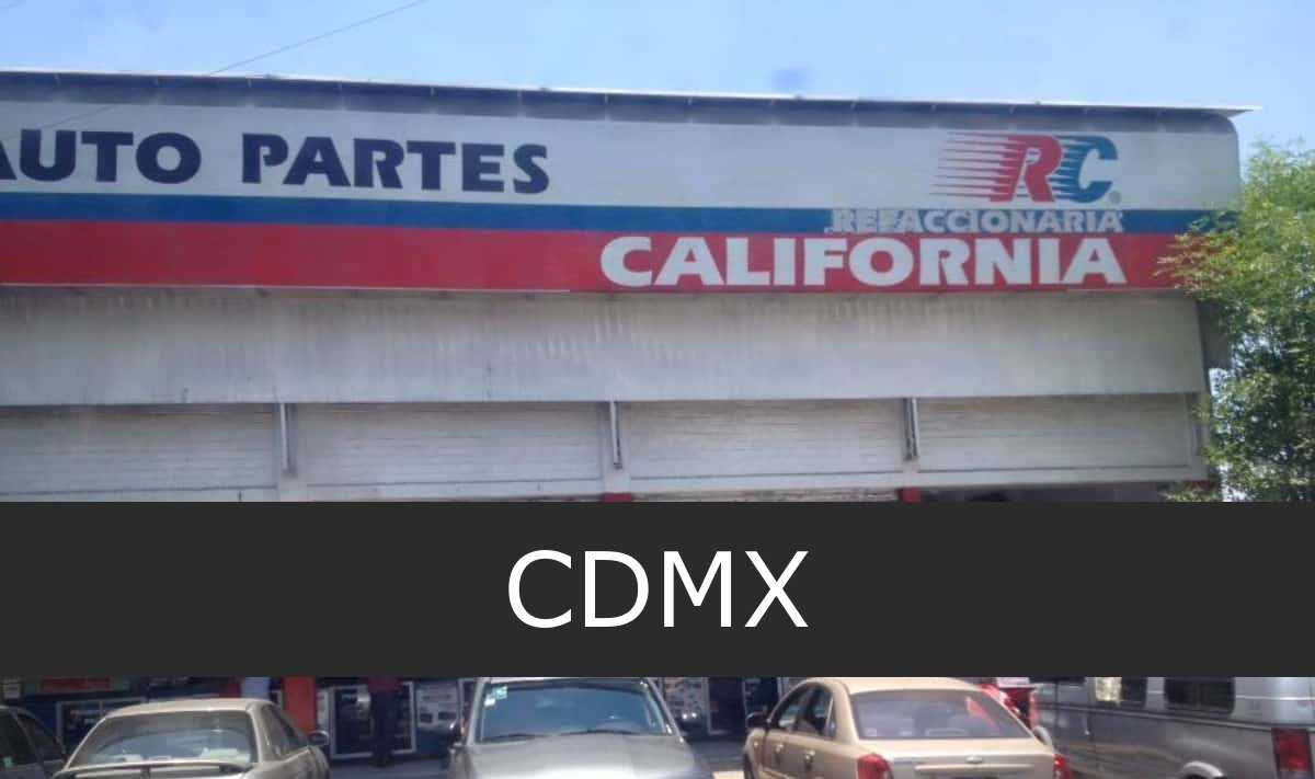 refaccionaria california CDMX