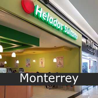 helados sultana Monterrey