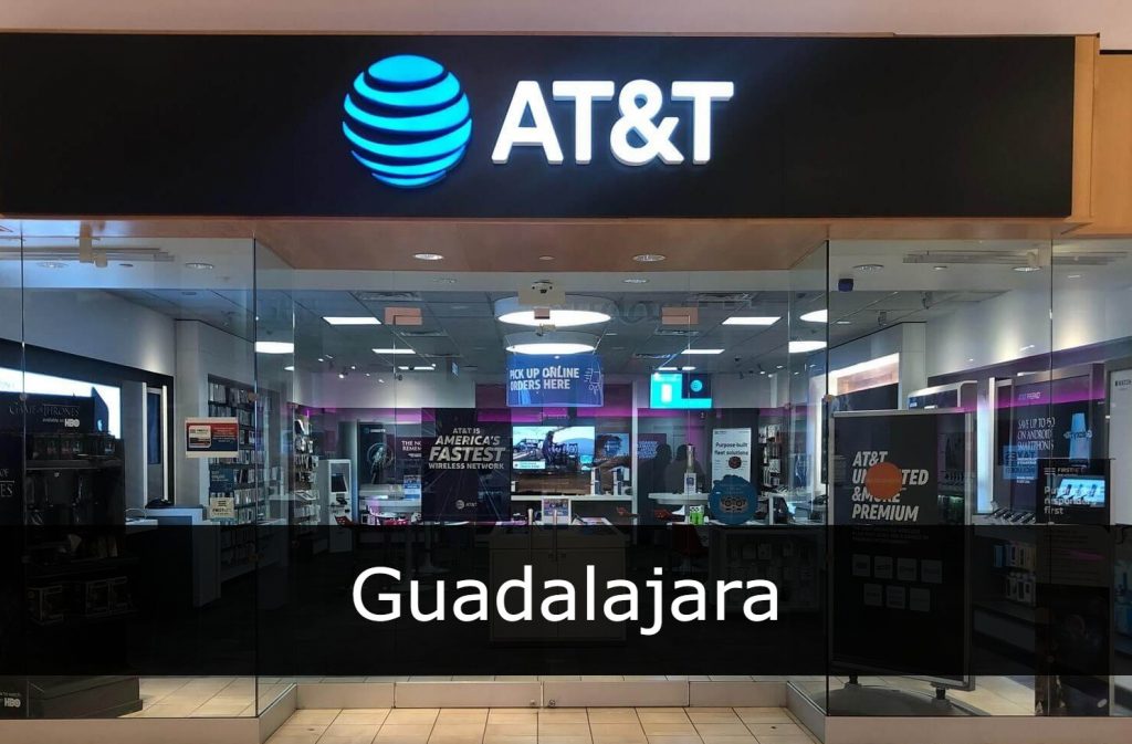 AT&T en Guadalajara - Sucursales