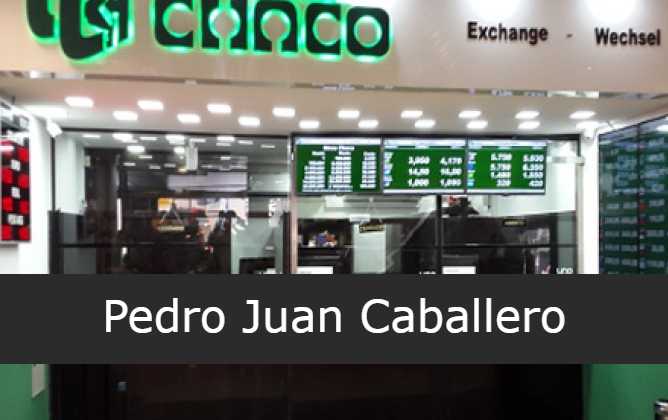 Cambios Chaco en Pedro Juan Caballero Sucursales