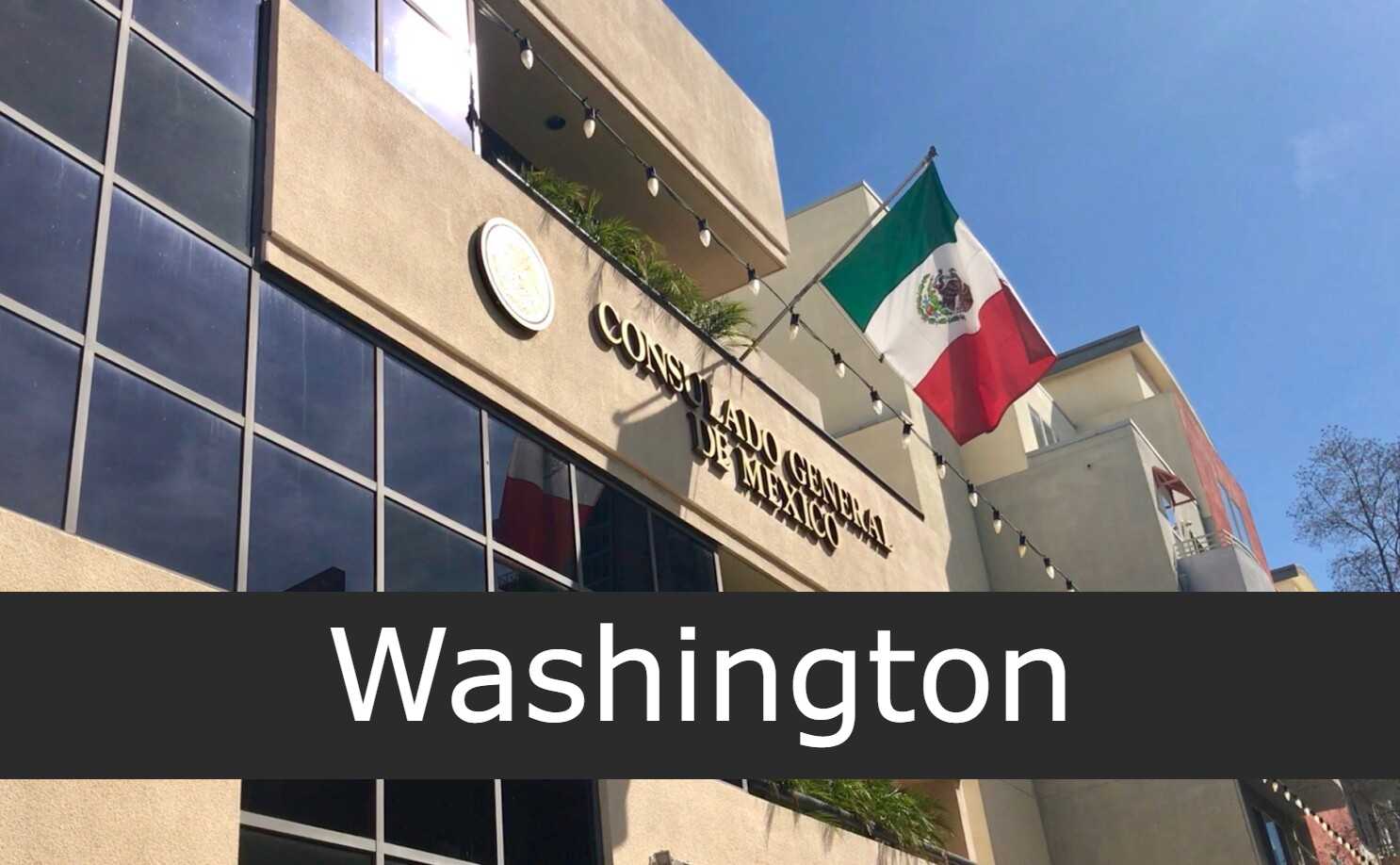 Consulado de México en Washington Sucursales