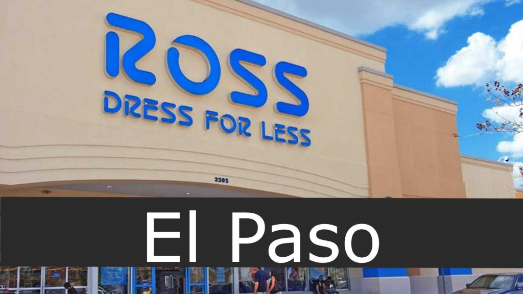 Ross Dress For Less en El Paso Sucursales